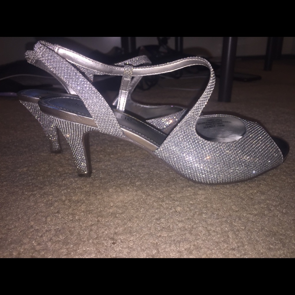 Kelly and Katie sparkly heels